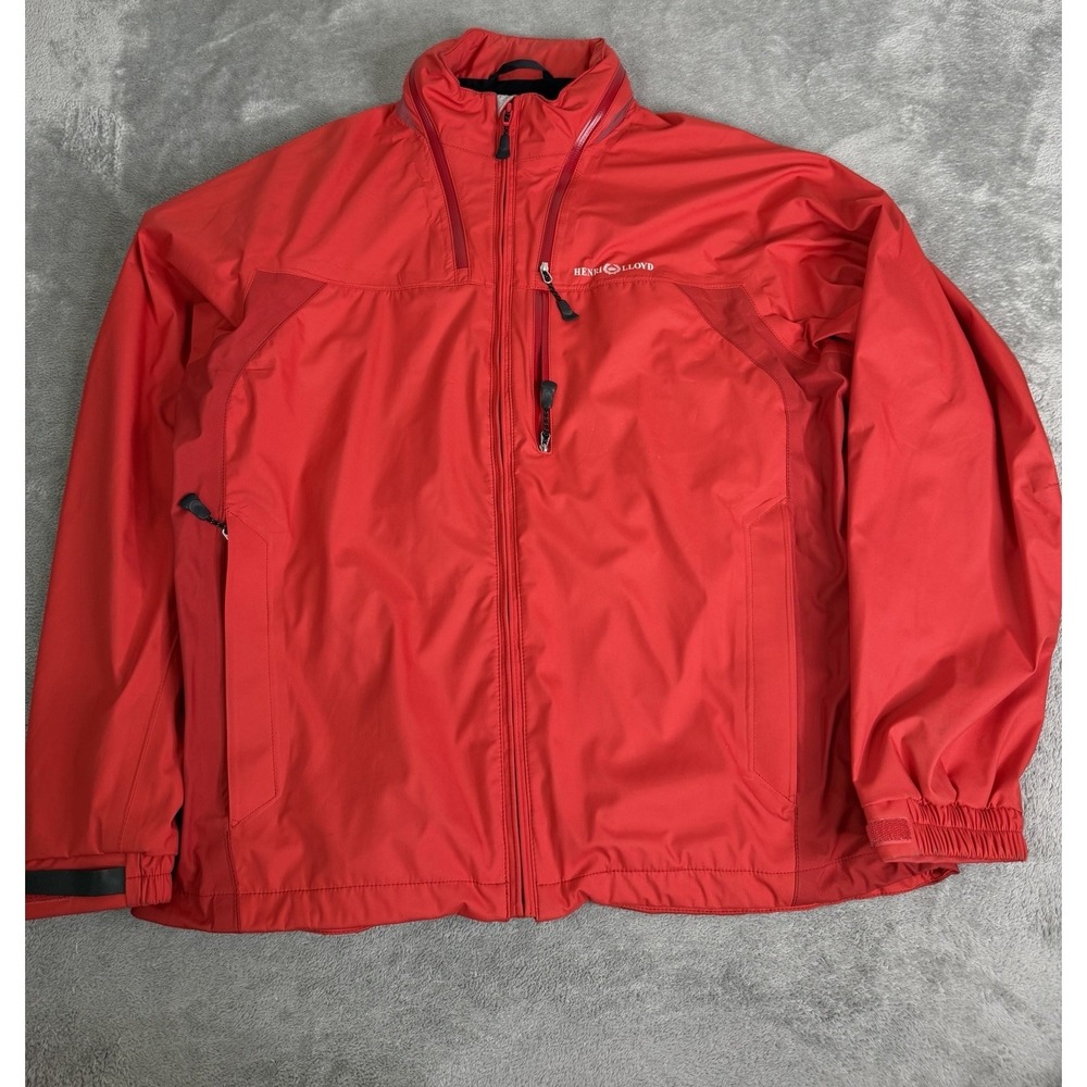 Henri Lloyd Sailing Jacket Men's Size Large Red